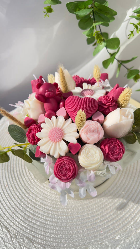 Rose Kissed Round Bouquet